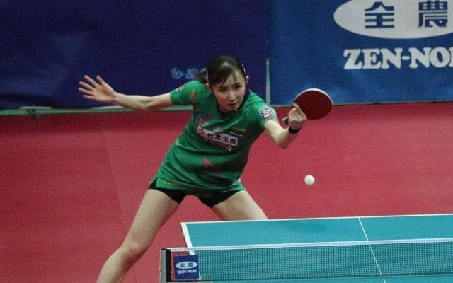 早田ひなと張本美和がストレートで完勝発進　3連覇狙う戸上隼輔も初戦突破【全日本卓球】