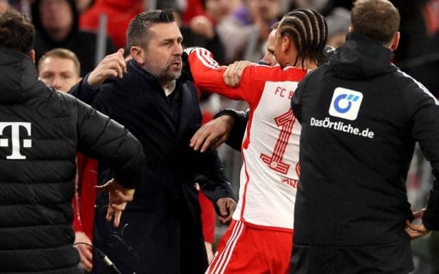 愚行のウニオン・ベルリン監督が3試合の出場停止と罰金400万円の処分…サネの顔面に手を出し小競り合い