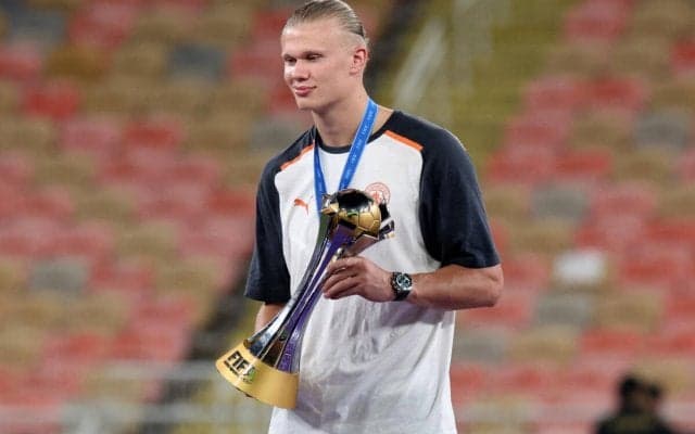 骨損傷のハーランドがまもなく復帰… グアルディオラ監督がバーンリー戦起用示唆「数分間プレーできることを願っている」