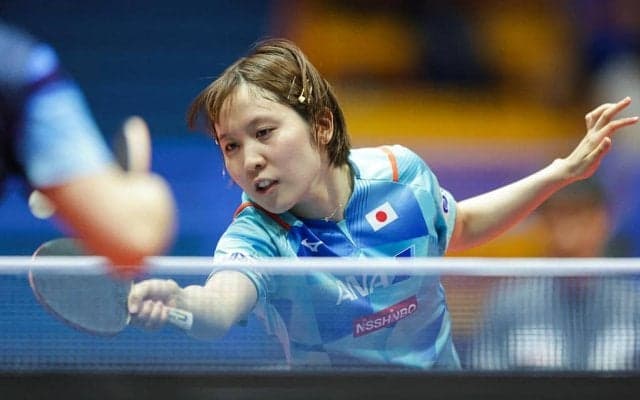 平野美宇、進境著しい赤江夏星に敗れベスト4ならず　伊藤美誠との争い制しパリ五輪シングルス代表は確実【全日本卓球】
