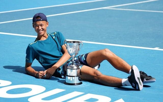 坂本怜、日本男子として2人目のグランドスラムジュニア制覇!「ATPで上にいくためのきっかけに」[全豪オープン]