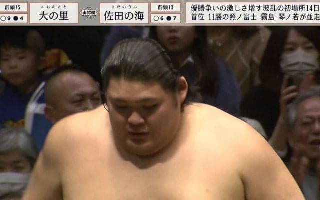 新入幕力士にベテラン力士が勝ち越しの可能性を消され……“無念”の仕草に「悔しそう！」と感情移入