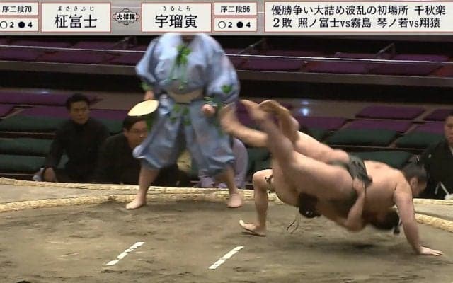20歳力士、倒れた力士の頭をかばう咄嗟のファインプレー “ドスッ”の音に館内どよめきも「やさしい首を抱えて」称賛の声