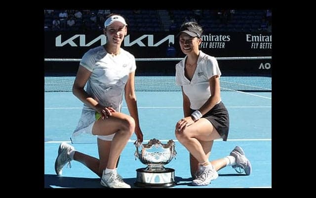 38歳シュウェイ 全豪OP2冠達成