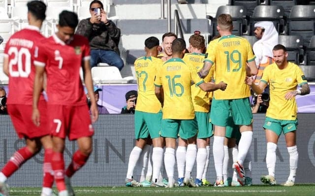 オーストラリアがしたたか勝利で準々決勝1番乗り！インドネシアは敗退も躍動感見せ大健闘【アジアカップ2023】