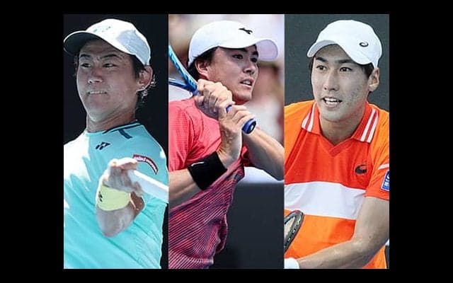 ダニエル62位 西岡84位 綿貫113位に