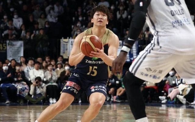 琉球を救う同点3Pを沈め、自己最多得点を挙げた松脇圭志「悔しい結果から修正できた」