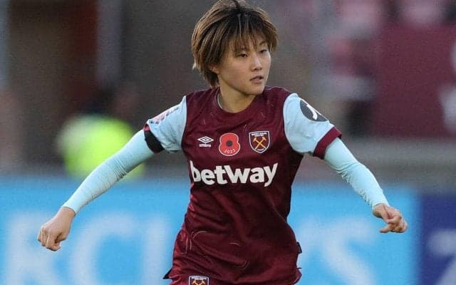 ウェストハムの林穂之香が見事な左足低空ミドル！ 下位に苦しむチームを助ける一撃で1-2と勝利