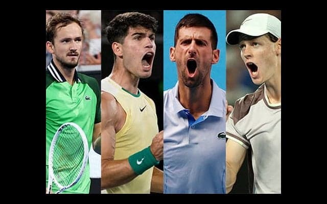 シナーVで上位4選手の争い激化