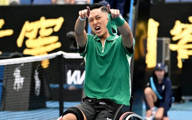 小田凱人が「憧れの存在」を破って全豪OP初優勝「あなたのようなバックハンドが打ちたいと思い練習してきた」