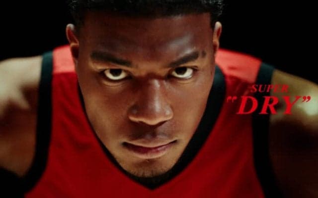 八村塁がアサヒスーパードライ新CM出演…ダンクと放物線で“辛口カーブ”表現