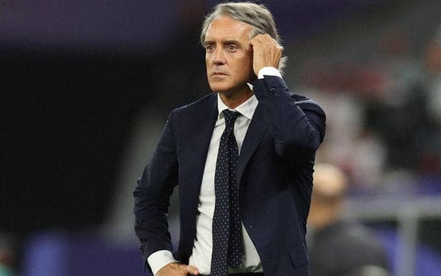 「試合が終わったと…」PK線を最後まで見ずにベンチを後にしたマンチーニ監督が謝罪、韓国との激闘は「選手たちはよくやった」