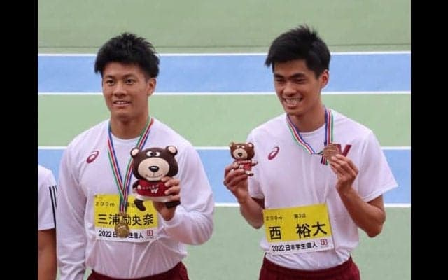三浦、菖蒲がタイトル！ユニバ有力に／日本学生個人選手権３日目