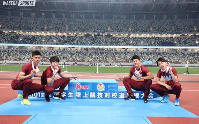 複数種目で表彰台！ エンジが存在感放つ／関カレ２日目