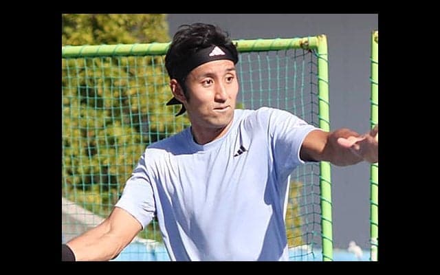 内山靖崇 第2シード撃破で4強