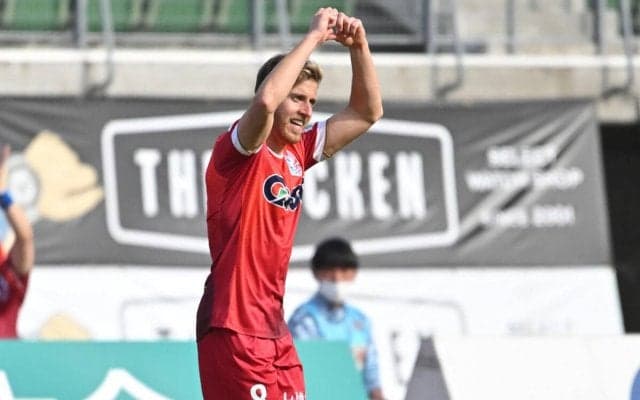 岡山退団のMFムークが古巣のアデレード・ユナイテッドに復帰、J2で60試合10ゴールを記録