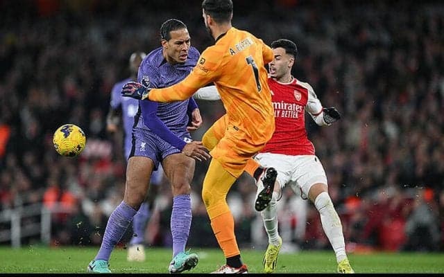 レーティング：アーセナル 3-1 リバプール【プレミアリーグ】