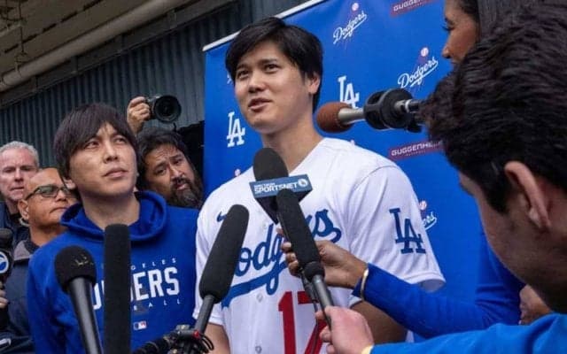 大谷翔平の“咄嗟の配慮”が「好感しかない」　真顔で空見上げ回避「すごい人なのに」