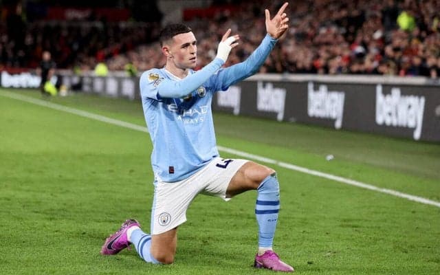 ハットトリックの大活躍、フォーデンがゴール量産に言及「素晴らしい選手たちとプレーしているから」