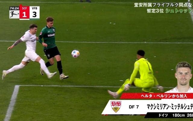 「メッシだ」華麗な超絶ループゴールの瞬間！伊藤洋輝ライバルの神技に「ワールドクラスのタッチ」「DFとは思えない」などファン拍手喝采