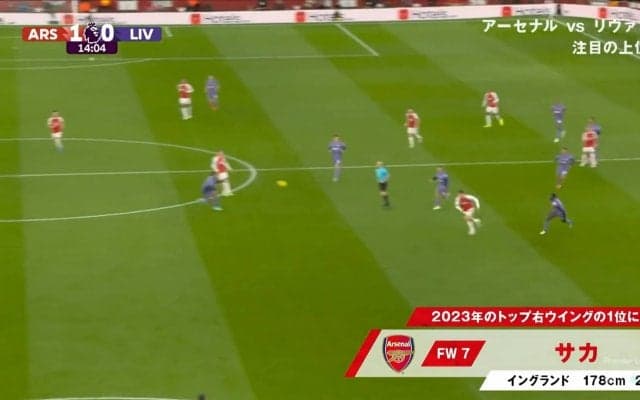 「まじで一瞬」首位リヴァプールの守備網を引き裂いた“貴公子”の美しすぎるスルーパス！「完璧過ぎるだろ」世界最高のショートカウンター発動の瞬間