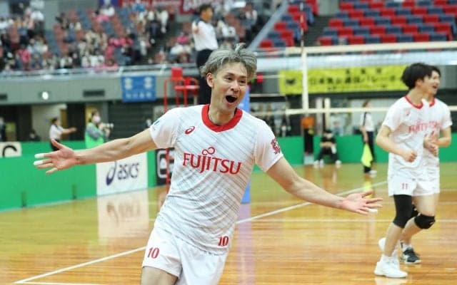 富士通の岡村義郎がVリーグ230試合出場を達成