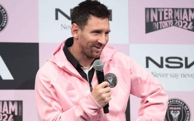 来日したインテル・マイアミ、メッシのみが会見に登場する異例事態…出場は「改めて自分のコンディションを把握していく」と未定