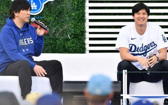 水原通訳にMLB公式も異例の注目…大谷翔平は「いたずらっ子」　反響止まぬ“爆笑イジリ”