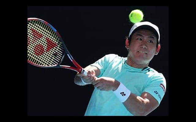 西岡が初戦突破、錦織に次ぐ日本男子2人目の記録達成