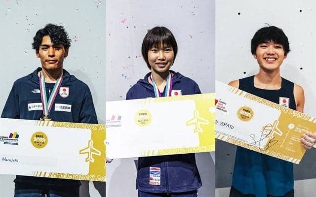 楢崎智亜 × 森秋彩 × 安楽宙斗　五輪内定3選手が語る パリへの意欲