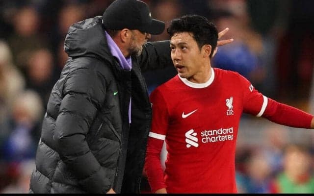 「とても重要な存在」　遠藤航の帰還をクロップが歓迎！　マクアリスターとも「一緒にプレーできる」