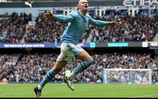 ハーランドが復帰後初弾含む殊勲の2ゴール！　6連勝のシティが暫定首位浮上【プレミアリーグ】