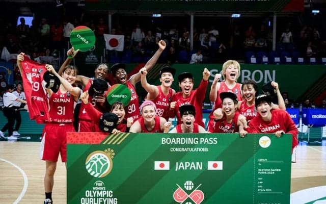 女子日本代表がパリ五輪切符獲得！　運命の最終戦で格上カナダに勝利、2勝1敗で“死の組”突破