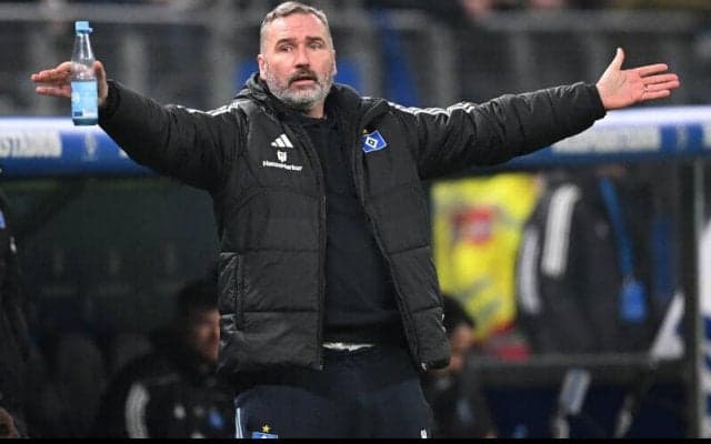 奥川雅也の所属するハンブルガーSVがティム・ウォルター監督の解任を発表