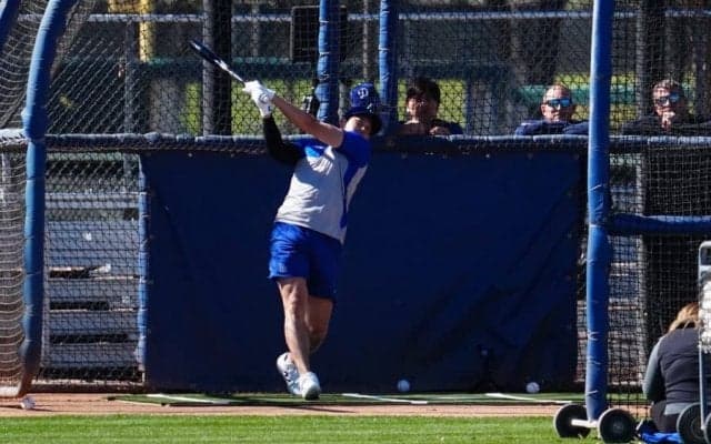 大谷翔平が豪快140m弾「いい感じ」　初の屋外フリーで驚愕のHR率48％…報道陣騒然