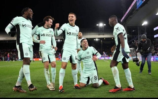 後半ATに2ゴールを奪ったチェルシーがC・パレスに逆転勝利！【プレミアリーグ】