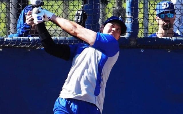 カメラが捉えた“140m弾の瞬間”　大谷翔平の驚弾生んだ仕草が「完全スーパースター」