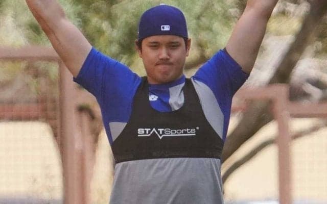 無邪気な大谷翔平が「素敵だわぁ」　つられて周囲も爆笑…充実トレが呼んだ反響