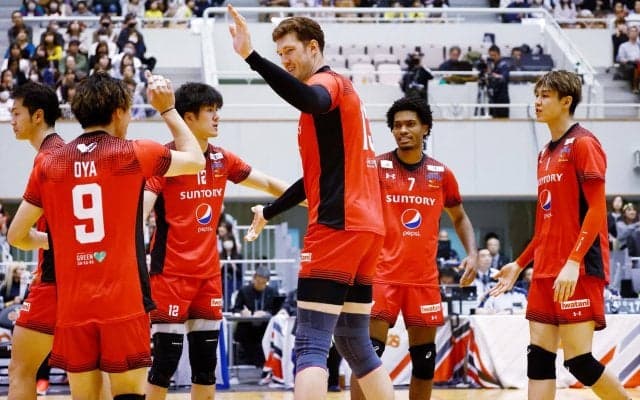 VリーグV1男子　サントリーがV・ファイナルステージ進出決定