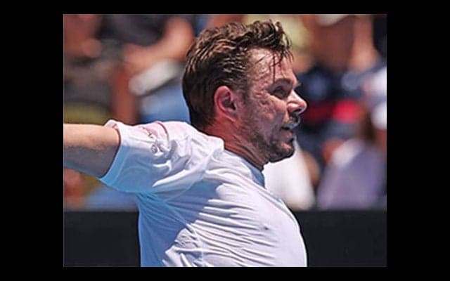 11年ぶり出場ワウリンカ 今季初白星