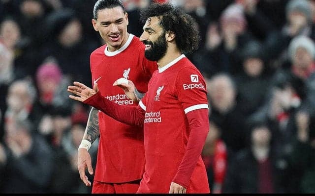 サラーがチームトレーニングに復帰！　25日のEFL杯決勝には万全の状態で臨めるか