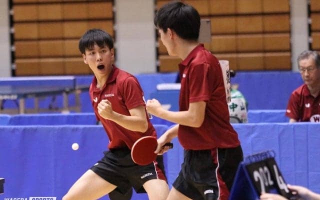 全日学が開幕　濵田・徳田組が16強入りを果たした