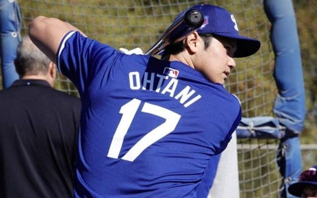 大谷翔平が衝撃の5連発　山本由伸の前で140m弾も…2日ぶりフリー打撃に熱視線