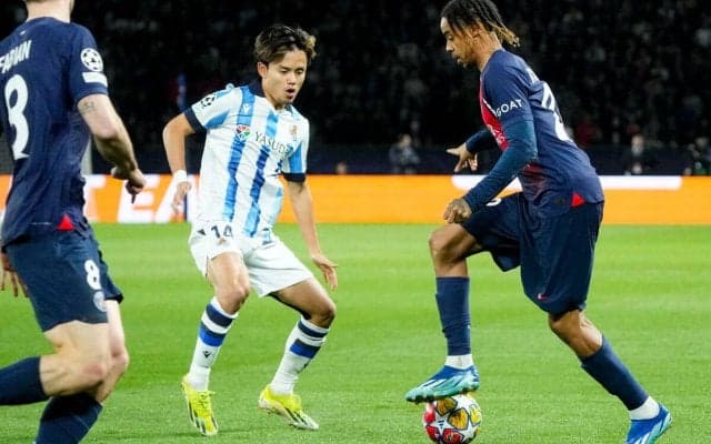 「PSGにとっては悪夢」攻撃で奮闘した久保建英に一定の評価、特に前半のプレーを称える「とても鋭さを見せた」