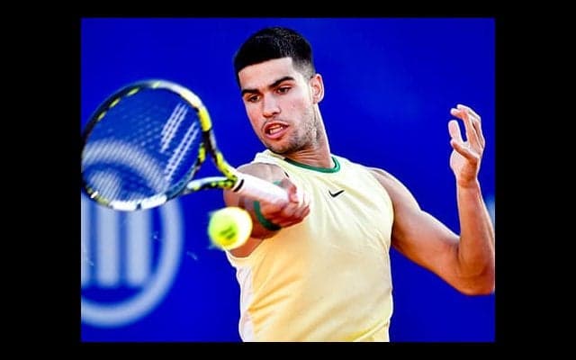 アルカラス、ブレーク合戦制し初戦突破