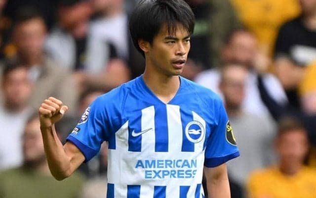 “サッカーの母国”で高まる三笘薫の声価 マンUの伝説OBも獲得競争の参加を訴え「僕なら獲得をためらうことはない」