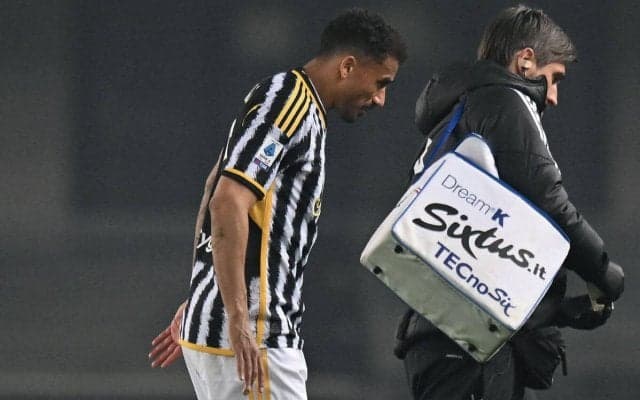 4戦未勝利ユベントスの主将ダニーロが一定期間離脱へ...左足首じん帯を損傷