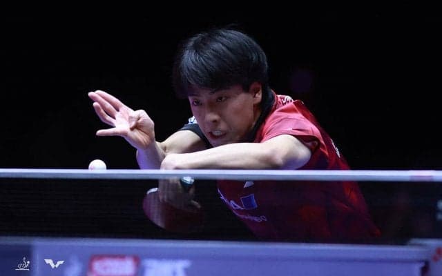 張本智和、篠塚大登、田中佑汰の“3選手全員”がストレート勝利　グループステージ負けなしで決勝トーナメントへ【世界卓球】