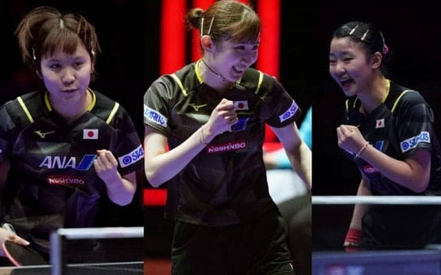早田ひな、張本美和、平野美宇の3人で予選全勝へ　ここまで2戦負けなしのブラジル撃破なるか【世界卓球】