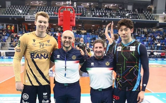 パリの宮浦が今季8度目のMVP　ミラノの石川は14得点 【海外リーグ所属日本代表選手・2/17〜19】